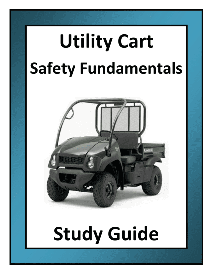 Utility Cart Study Guides (5 Pack)
