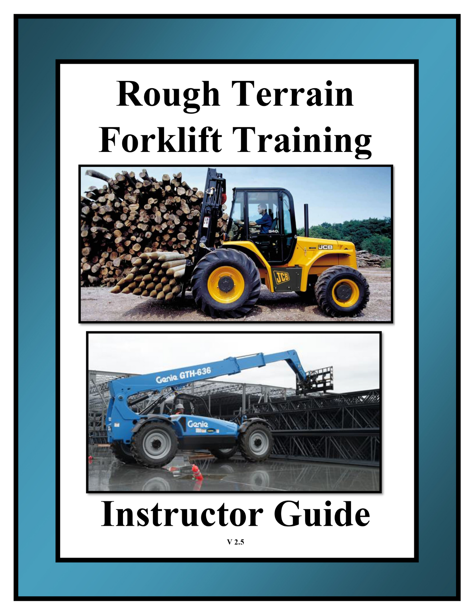 Rough Terrain Forklift Training Safety Instructor Kit
